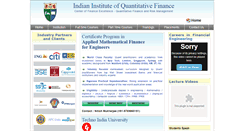 Desktop Screenshot of iiqf.org