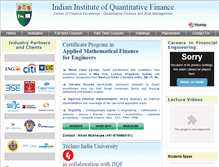 Tablet Screenshot of iiqf.org